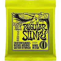 Струни для електрогітари гітари Ernie Ball Regular Slinky 10-46