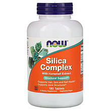 Комплекс кремнію Silica complex 180 таблеток, Now Foods