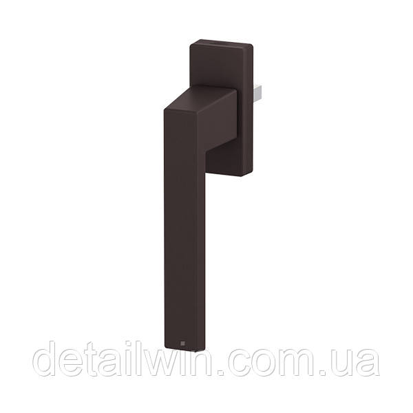 Ручка оконная для металлопластиковых окон Medos Tallinn коричневая алюминиевая - фото 1 - id-p1430469054