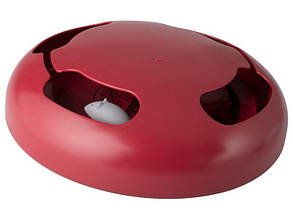 Інтерактивна іграшка для котів "Злови мишку" Zoofari Червоний