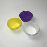 Формочка для капкейка, 50*30 мм, біла (50 шт.), фото 4