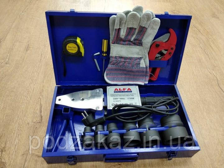 Паяльник для пластикових труб Alfa LPW02, фото 1