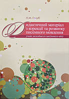 Дидактичний матеріал з корекції та розвитку писемного мовлення учнів молодшого шкільного віку. Голуб Н.М