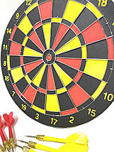 Мішень для гри в дартс Baili 12in (d-30 см, у комплекті. 6 дротиков 8g) BL-62325, фото 2