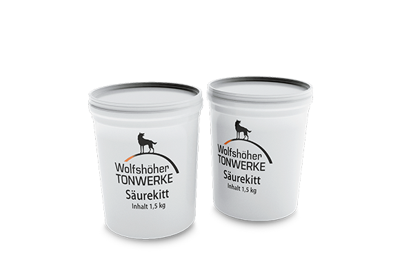 Кислотостійка маса Wolfshöher Tonwerke 1,5 кг.