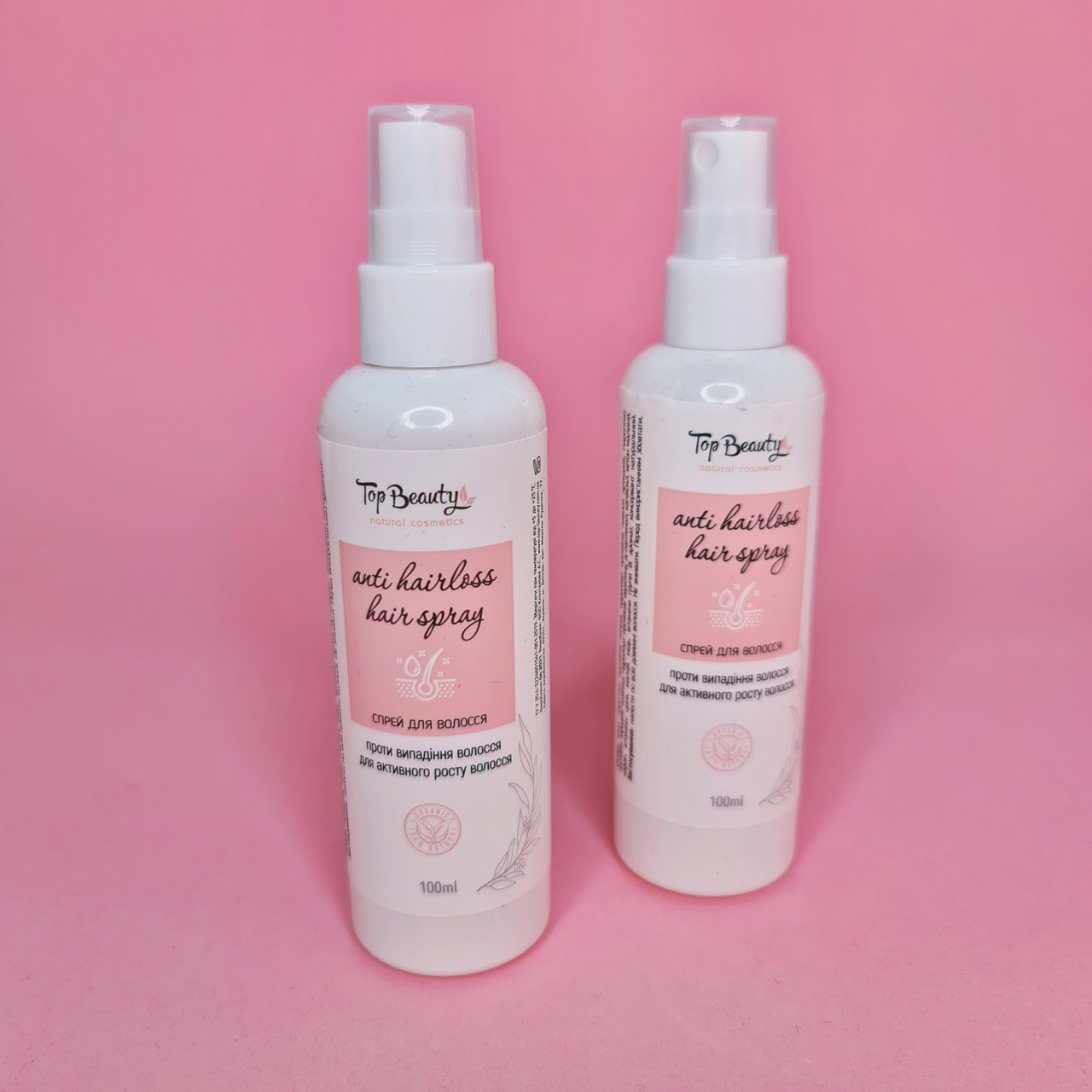 Спрей для волосся проти випадіння та для активного зростання Top Beauty Anti Hairloss Hair Spray 100 мл, фото 1