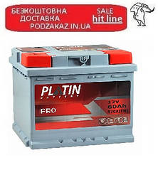 Акумулятор «Platin PRO» 60A 540A(en) п. п.