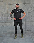 Чоловічий компресійний костюм Under Armour 5в1: Рашгард, шорти, легінси, футболка, худі. Комплект., фото 9