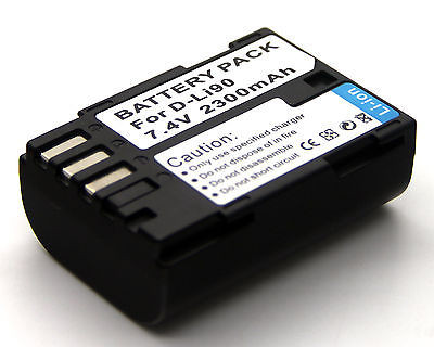 Акумулятор D-LI90 (аналог) для PENTAX K-7, 645d, K5, K-5, K-01, K-5II, K-5IIs, K3, K3 II - 2300 ma