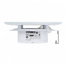 Вентилятор MMotors JSC MMP 06 тонкий білий скляний матовий 90 м3/год, фото 4