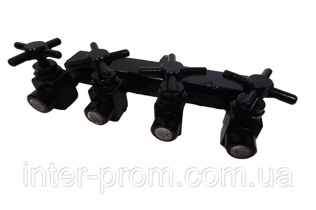 РАСПРЕДЕЛИТЕЛЬНЫЙ ГИДРАВЛИЧЕСКИЙ КРАН 1 НА 4, фото 2