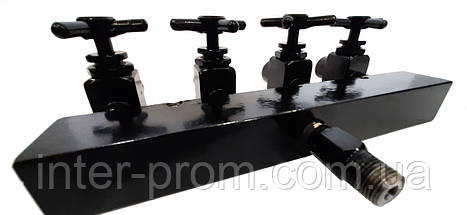 РАСПРЕДЕЛИТЕЛЬНЫЙ ГИДРАВЛИЧЕСКИЙ КРАН 1 НА 4, фото 3