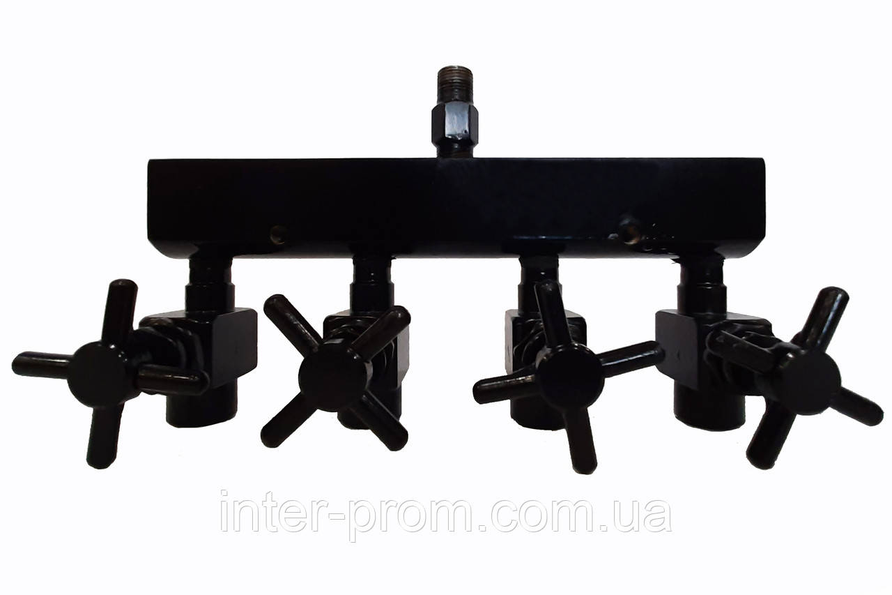 РАСПРЕДЕЛИТЕЛЬНЫЙ ГИДРАВЛИЧЕСКИЙ КРАН 1 НА 4