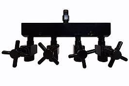 РАСПРЕДЕЛИТЕЛЬНЫЙ ГИДРАВЛИЧЕСКИЙ КРАН 1 НА 4