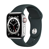 Ремешок силиконовый Sport Band 42mm | 44 mm Charcoal для Apple Watch SE | 6 | 5 | 4 | 3 | 2 | 1