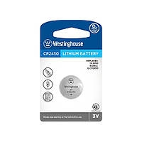 Літієва батарейка Westinghouse Lithium "таблетка" CR2450 1шт/уп blister