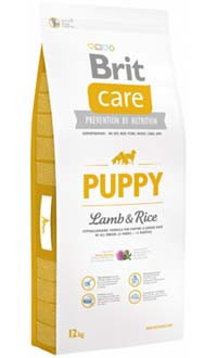 Сухий корм Brit Care Puppy для цуценят, з ягням 3КГ