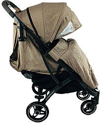 Прогулянкова коляска Yoya Plus Pro 2021 — дитяча коляска для подорожей, ручне поклажа, бежева