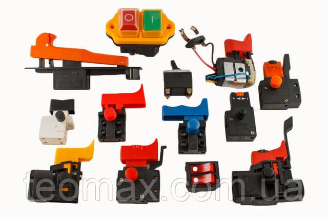 Стартовий набір кнопок вимикачів (75 різновидів. 143 шт), фото 1