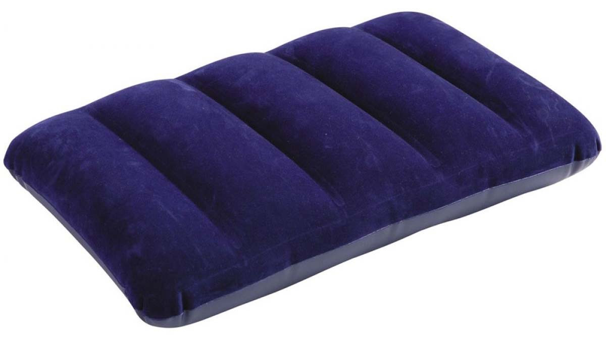 Подушка надувна Intex 48-32 см синя 68672