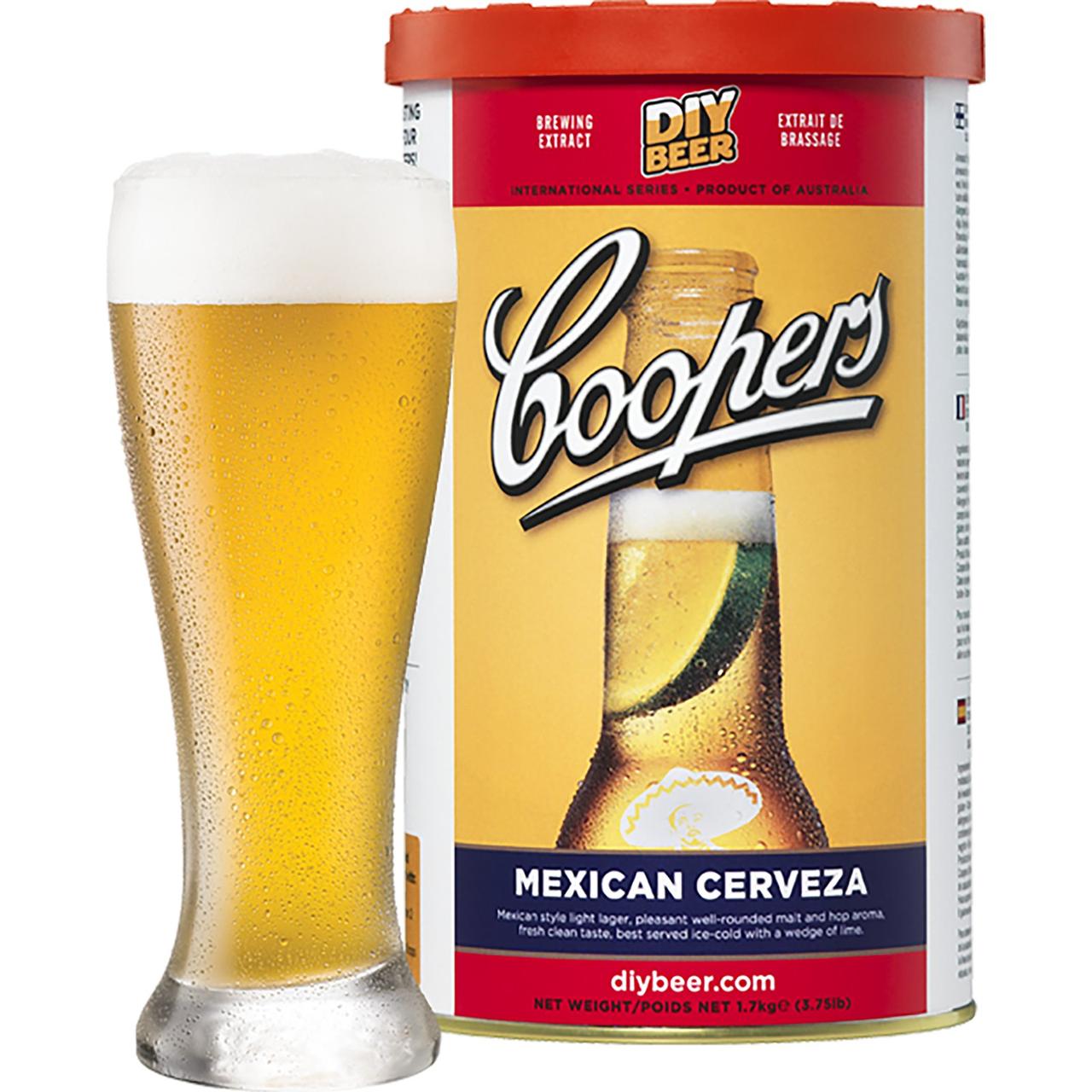 Екстракт для приготування пива, 1,7 кг - MEXICAN CERVEZA, Coopers Австралія
