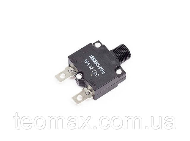 Кнопка-вимикач 10 А, фото 1