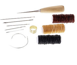 Інструменти і пристосування для роботи з тканинами і штучною шкірою