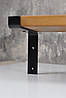 Кронштейн / консоль для полички Fibona ТИП Ґ 12х15 см, фото 7