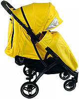 Прогулянкова коляска Yoya Plus Pro 2021 — дитяча коляска для подорожей, ручне поклажа, жовта