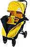 Прогулянкова коляска Yoya Plus Pro 2021 — дитяча коляска для подорожей, ручне поклажа, жовта, фото 3