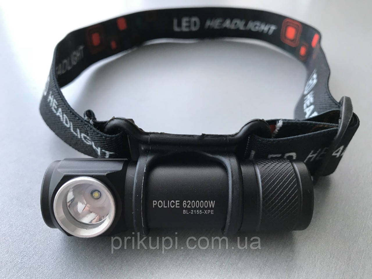 Ліхтарик з магнітом Police BL-2155-XPE USB зарядка, акум