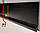 Підлоговий гнучкий плінтус з спіненої вінілової смоли 70 мм, 2,0 м, Чорний, фото 2