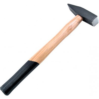 Молоток Mastertool  02-0204 дерев'яна ручка квадрат. бойок 400гр