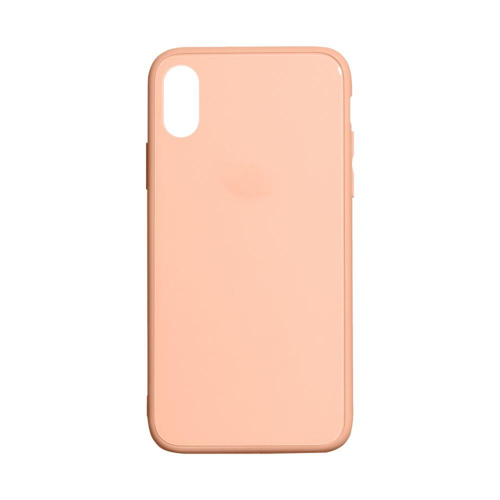 Чохол-накладка TPU Glass Logo Full для Apple iPhone XS Max