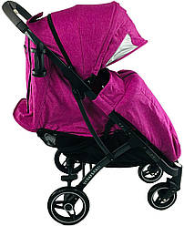 Прогулянкова коляска Yoya Plus Pro 2021 - дитяча коляска для подорожей, ручну поклажу, рожева