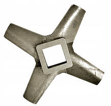 Ніж і решітка для м'ясорубки Zelmer №8 односторонній (86.3107), фото 2