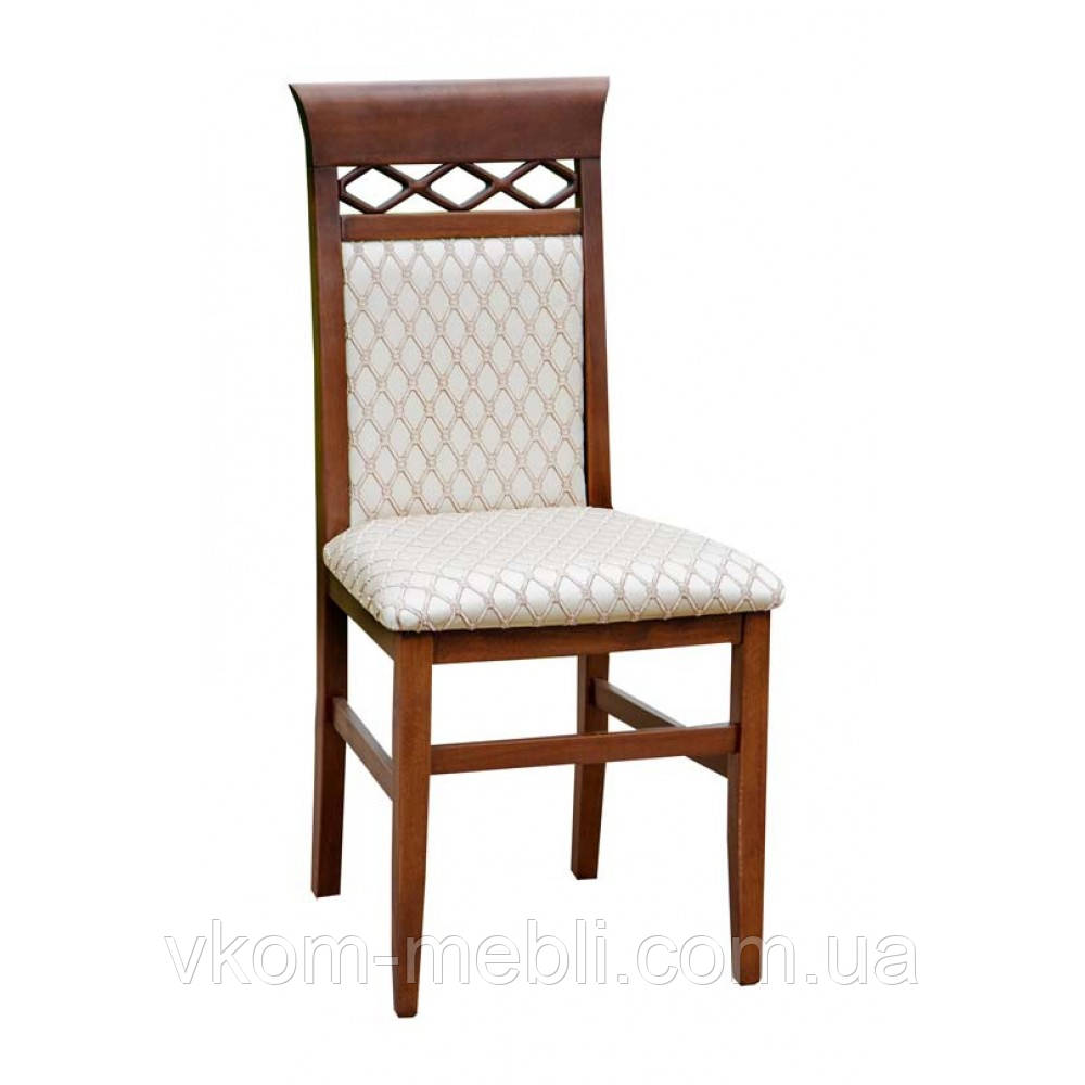 Стілець кухонний дерев'яний Таня темний горіх, фото 1