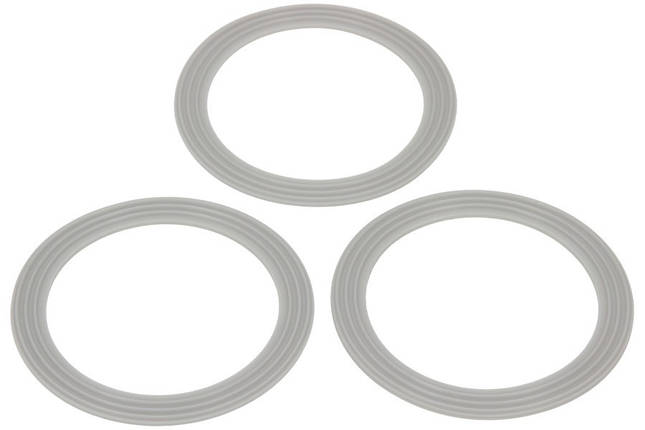 Набір ущільнювачів (3 шт) для Блендерна чаші комбайна Kenwood KW675702, фото 1