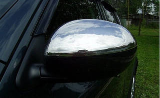 Накладки на дзеркала Nissan Juke (нісан жук) 2010 —, неірж