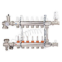 Колекторна група Icma 3/4" 6 виходів, з витратоміром NoA2K013