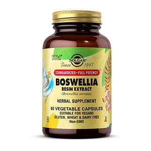 Босвеллія Solgar Boswellia Resin Extract 60 veg caps