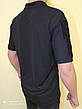 Поло тактичне потовідвідне CoolPass (Black), фото 7