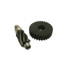 Шестерня з валом на дриль