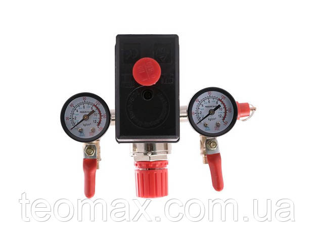 Автоматика для компресора в зборі 220 вольтів. крани 1/4, фото 1