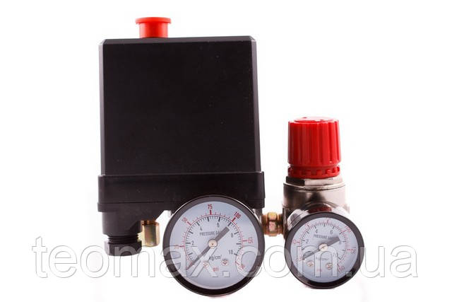 Автоматика для компресора в зборі 380 вольтів мала. 3 виходи, фото 1