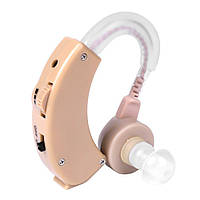 Слуховий апарат Xingma XM-909T Бежевий, завушній слуховий апарат, підсилювач слуху | усилитель слуха