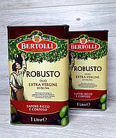 Олія оливкова, Bertolli ROBUSTO, Olio Extra Vergine di Oliva, 1 л. Ж/Б