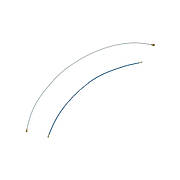 Кабель антени Samsung A20 2019 A205 білий сервісний оригінал з розбірки