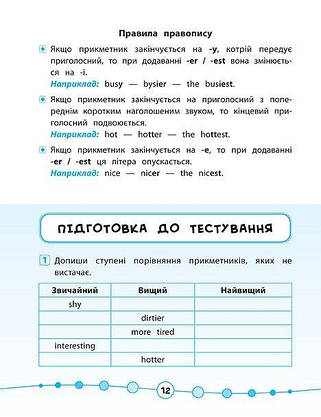 УЛА Я відмінник! Англійська мова Тести 4 клас, фото 3