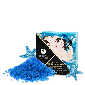 Соль для ванны Shunga Moonlight Bath Ocean Breeze 75г all Оригинал Скидка All 1538